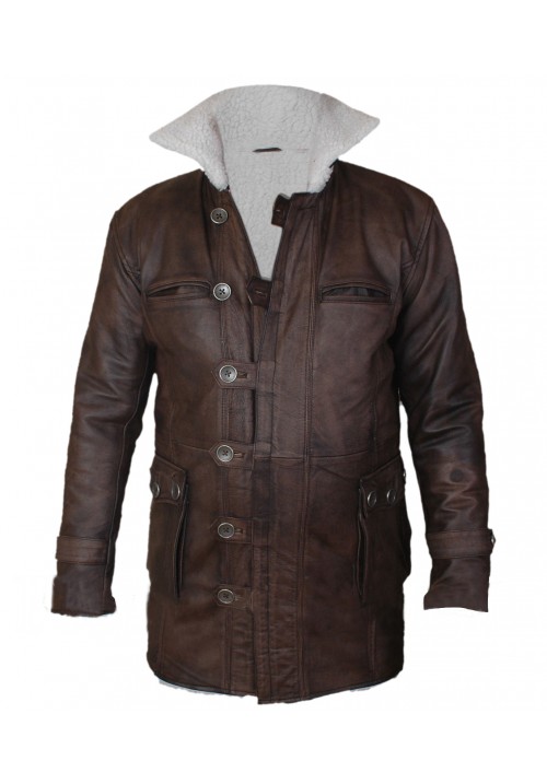 Men's Bane Buffed Brown Jacket